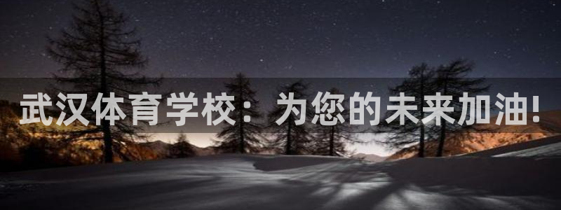 JJB竞技宝官网下载开户：武汉体育学校：为您的未来加