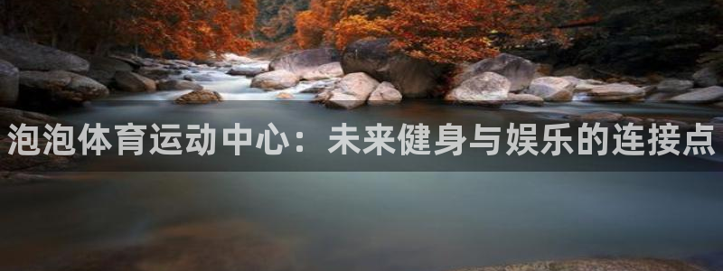 JJB竞技宝官网下载开户：泡泡体育运动中心：未来健身与娱乐的